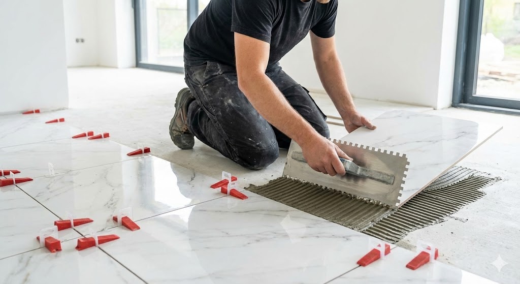 Büyük Ebatlı Seramik Uygulaması Teknik Detaylar ve Seviye Klipsi